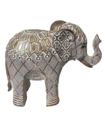ORIGEN Home Decor Elefante Africanas Y Elefantes Figura de Elefante Gris - 17x21x8cm