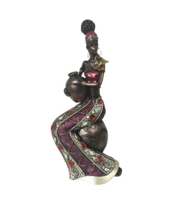 ORIGEN Home Decor Africana Africanas Y Elefantes | Gris - 29x14x13cm