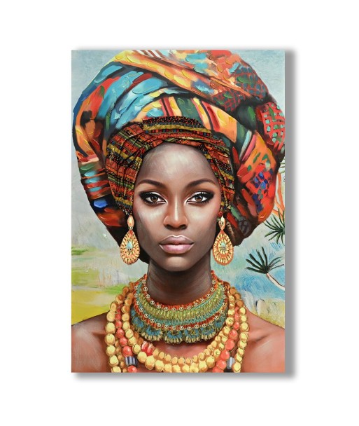 Cuadro africano decorativo para pared - Arte étnico único y original