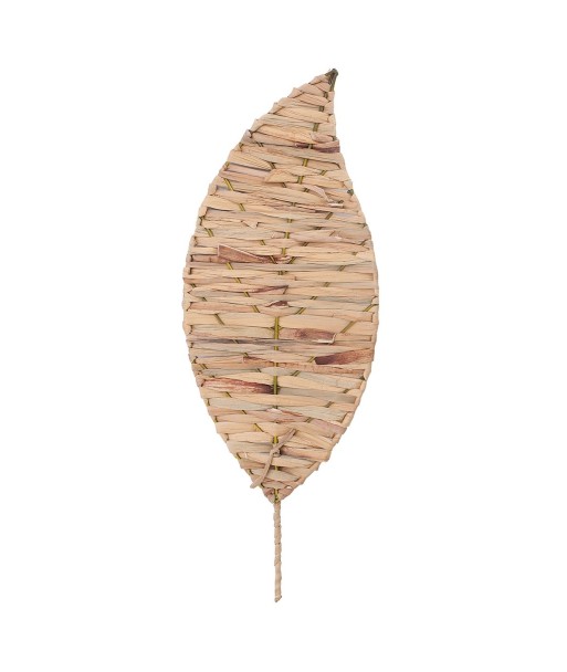 ORIGEN Home Decor Adorno De Pared Hoja Cuadros | Adorno Pared Jardín Marrón - 67x22x1cm