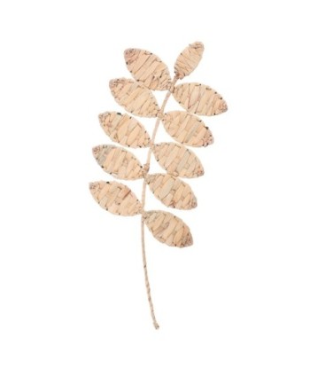 ORIGEN Home Decor Adorno De Pared Hoja Cuadros - Adorno Pared Jardín Marrón 68x27x1cm