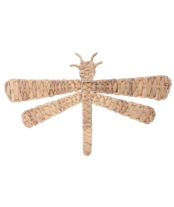 ORIGEN Home Decor Adorno De Pared Libelula Cuadros Figura Marrón - 30x48x2cm