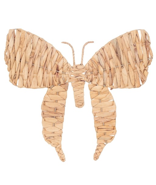 ORIGEN Home Decor Adorno De Pared Mariposa Cuadros | Figura de Mariposa Marrón - 40x43x2cm