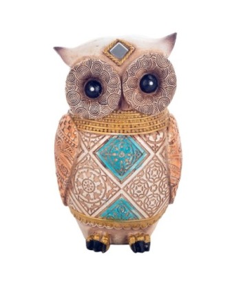 ORIGEN Home Decor Buho Buhos Figura de Búho Marrón - 15x9x7cm