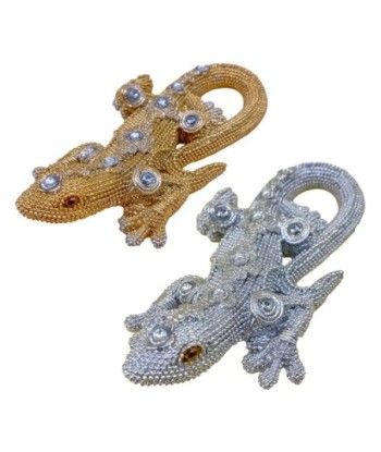 ORIGEN Home Decor Lagarto 2U Animales | Figura de Lagarto Gris - 4x19x10cm