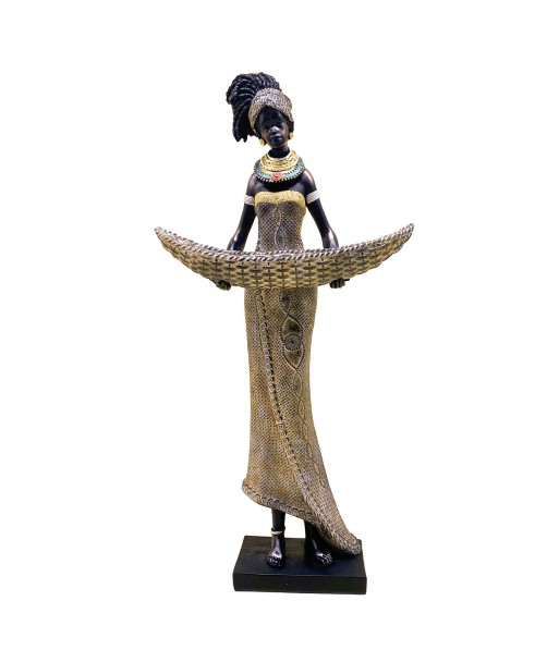 ORIGEN Home Decor Africana Africanas Y Elefantes Gris 47x23x11cm