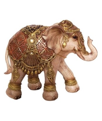 Escultura de Elefante Étnico en Resina, Figura Decorativa para Hogar, Adorno Africano, 15 cm, Ideal para Regalos