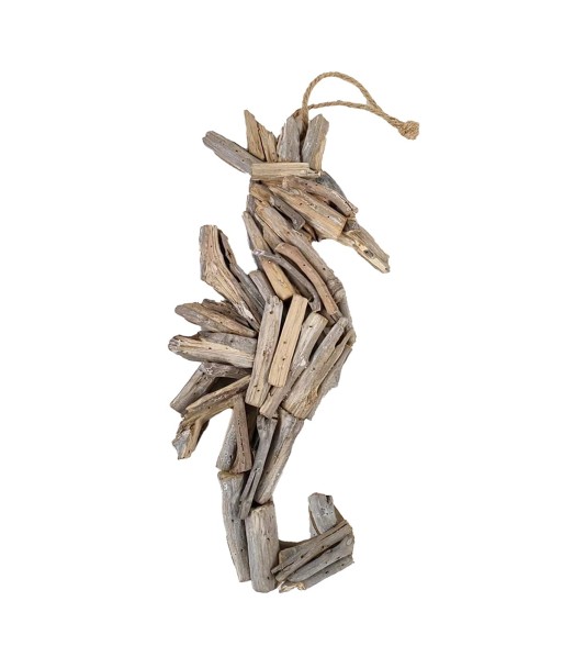ORIGEN Home Decor Caballito De Mar Colgantes | Figura Marrón - 42x20x3cm