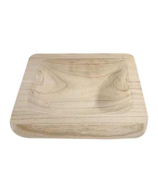 ORIGEN Home Decor Bandeja Bandejas | Blanco Cuadrado - 4x18x18cm