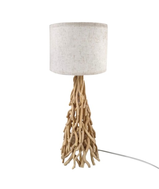 Lámpara de rattan natural para decoración del hogar y ambientes acogedores