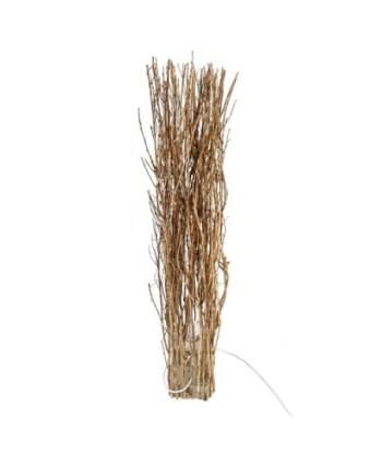 Lámpara de Rattan Natural para Decoración del Hogar y Ambientes Acogedores