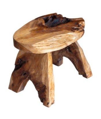 ORIGEN Home Decor Taburete Mueble Auxiliar | Taburete Marrón - 30x39x26cm