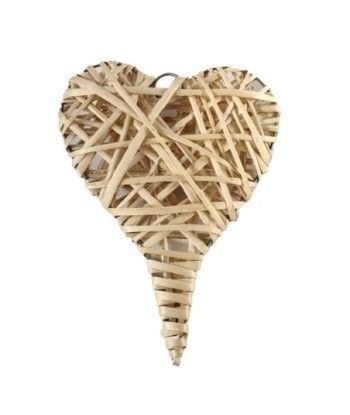 ORIGEN Home Decor Corazon Pequeño Colgantes Figura Naranja 25x20x5cm