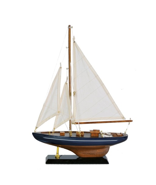 Barco Velero de Madera Decorativo - Regalo Náutico para Coleccionistas y Amantes del Mar