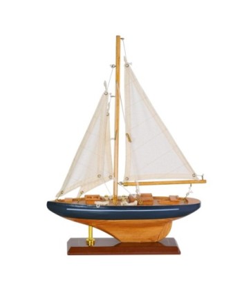 ORIGEN Home Decor Barco Velero Vehiculos | Modelismo de Barcos Blanco - 35x25x6cm