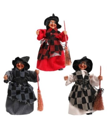 Figura de Bruja Mágica 3D Multicolor para Decoración de Fantasía y Colección Étnica, Ideal para Regalos y Eventos