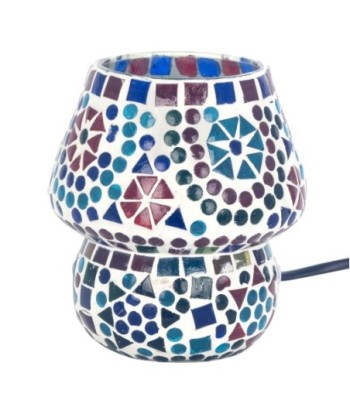 Lámpara mosaico sobremesa estilo India 14 cm