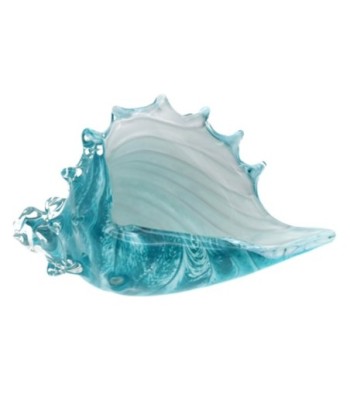 ORIGEN Home Decor Pisapapel Concha Pisapapeles | Gris - 13x23x10cm