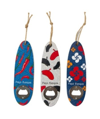 ORIGEN Home Decor Destapador Surf 3U Abrebotellas Azul - Accesorio para amantes del vino - 20x6x1cm