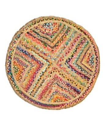 ORIGEN Home Decor Alfombra Alfombras Marrón Redondo 1x90x90cm
