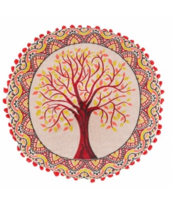 Cojin arbol vida 40x40cm decorativo diseño moderno para sofá