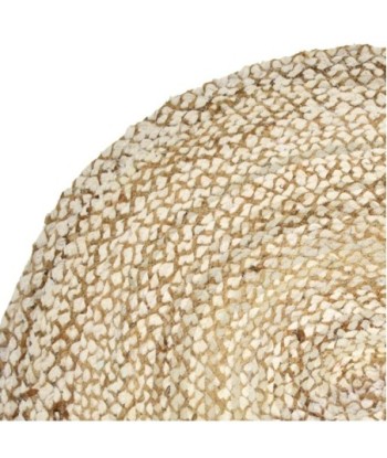 ORIGEN Home Decor Alfombra de Yute Redonda | Decoración Rústica y Boho - 90cm