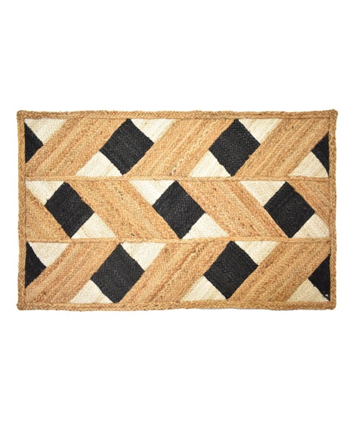 ORIGEN Home Decor Alfombra Yute Trenzado Marrón Rectangular - 1x120x70cm