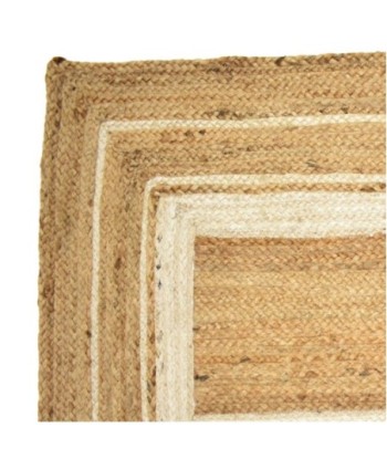 ORIGEN Home Decor Alfombra Yute Trenzado Marrón Rectangular 1x120x70cm