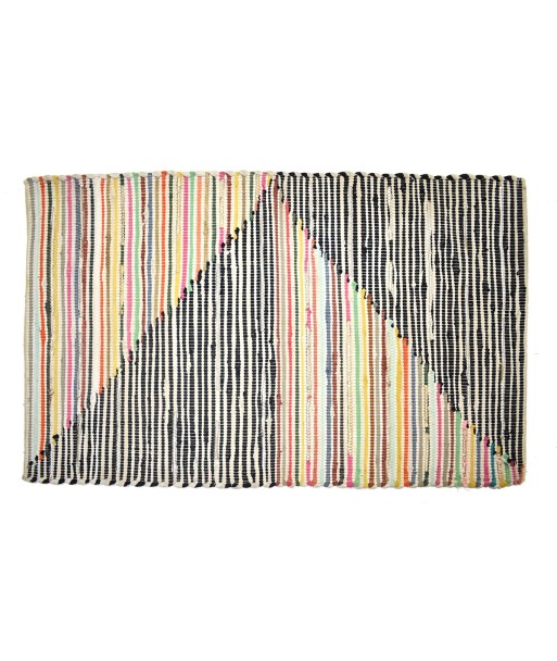 ORIGEN Home Decor Alfombra Algodon 50X80 Gris Rectangular - Alfombras de Algodon 100% para Decoración del Hogar