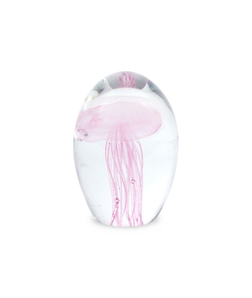 By Sigris - Pisapapeles de Cristal | Pisapapeles Medusa - Color Rosa - 8 cm x 5,5 cm x 5,5 cm  Decor And Go