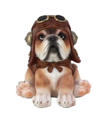 Figura de Perro Bohemio en Resina para Decoración de Hogar, Regalo Ideal para Amantes de Mascotas y Animales