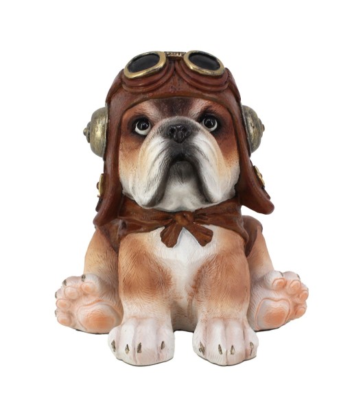 Figura de Perro Bohemio en Resina para Decoración de Hogar, Regalo Ideal para Amantes de Mascotas y Animales