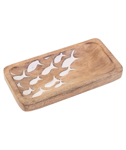 Bandeja Peces Mediana Náutica Decorativa de Madera