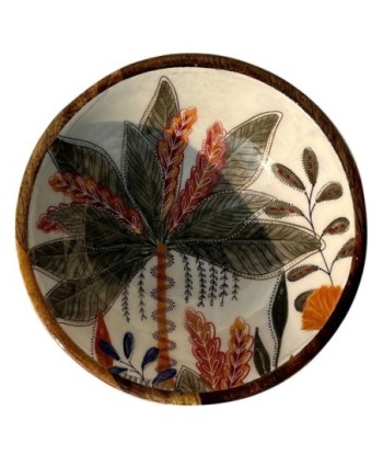 ORIGEN Home Decor Cuenco Hojas Mediano Cajas Y Bandejas | Cuenco Bol Blanco Ovalado - Diseño Elegante y Versátil