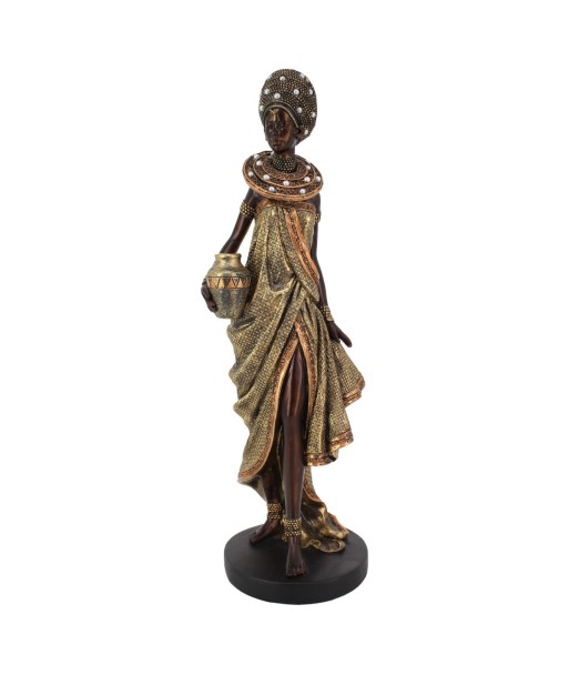 Figura Africana Étnica de Resina, Decoración Original para el Hogar, Estatua de Elefante, Accesorio Cultural