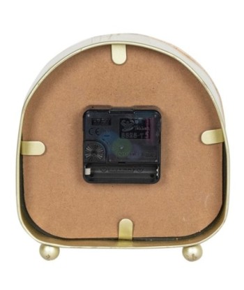 ORIGEN Home Decor Reloj Mesita Relojes Sobremesa | Crudo Ovalado - 16x15x5cm