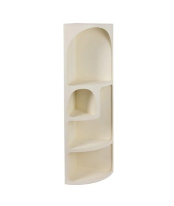 ORIGEN Home Decor Estanteria Esquinera Mueble Auxiliar | Estantería Crudo - 120x30x30cm
