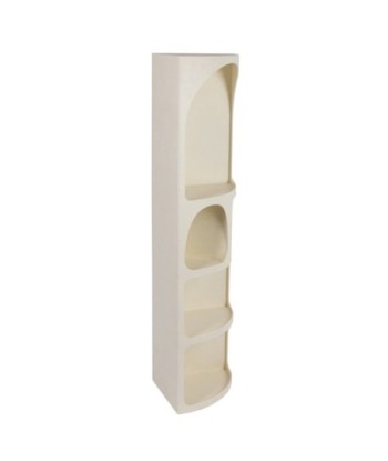 ORIGEN Home Decor Estanteria Esquinera Mueble Auxiliar | Estantería Crudo - 120x30x30cm