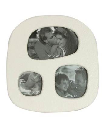 ORIGEN Home Decor Marco De 3 Fotos Marcos Gris - 26x25x3cm