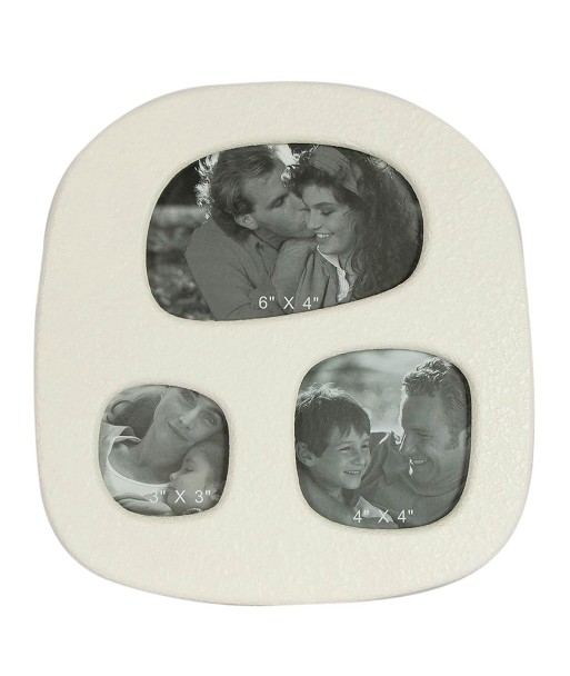 ORIGEN Home Decor Marco De 3 Fotos Marcos Gris - 26x25x3cm