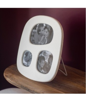 ORIGEN Home Decor Marco De 3 Fotos Marcos Gris - 26x25x3cm