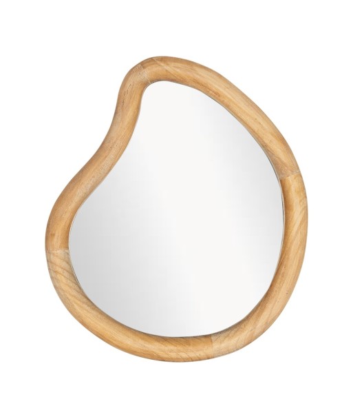ORIGEN Home Decor Espejo Beige Asimétrico Vintage - 38x32x2cm