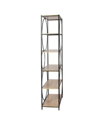 ORIGEN Home Decor Estanteria Mueble Auxiliar | Estantería Gris Rectangular - 180x80x33cm