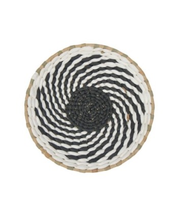 ORIGEN Home Decor Adorno De Pared Cuadros Azul Redondo - 20x20x4cm