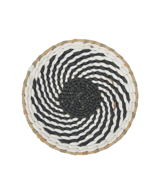 ORIGEN Home Decor Adorno De Pared Cuadros Azul Redondo - 20x20x4cm