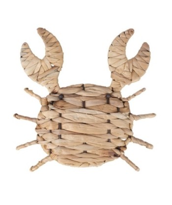 ORIGEN Home Decor Adorno De Pared Cangrejo Cuadros | Adorno Pared Jardín Marrón - 28x32x2cm