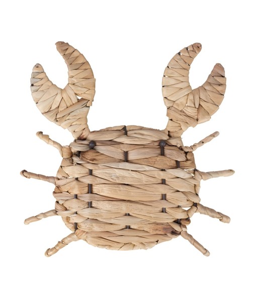 ORIGEN Home Decor Adorno De Pared Cangrejo Cuadros | Adorno Pared Jardín Marrón - 28x32x2cm