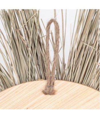 ORIGEN Home Decor Espejo Redondo Vintage Marrón 64x64x2cm