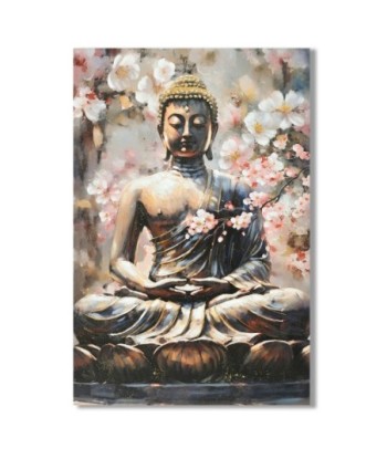 Cuadro Buda Multicolor para Decoración de Pared, Arte Oriental, Pintura Moderna, Adorno para Hogar, 120cm x 80cm