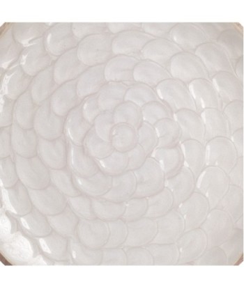 ORIGEN Home Decor Plato Grande Cajas Y Bandejas | Plato Blanco Ovalado - 3x28x28cm